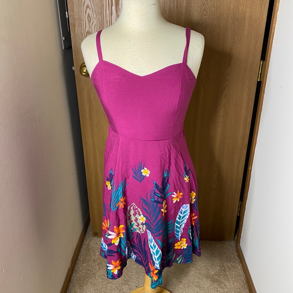 Floral Purple Sundress